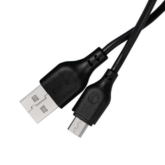 Кабель XO NB103 USB-microUSB (M/M), 2.1A 2м Black (6920680862788)