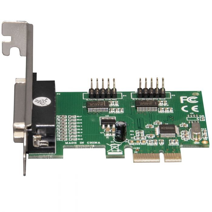 Контролер Frime WCH382L (ECF-PCIto2S1PWCH382.LP) PCI-E-1xRS232+1xLTP