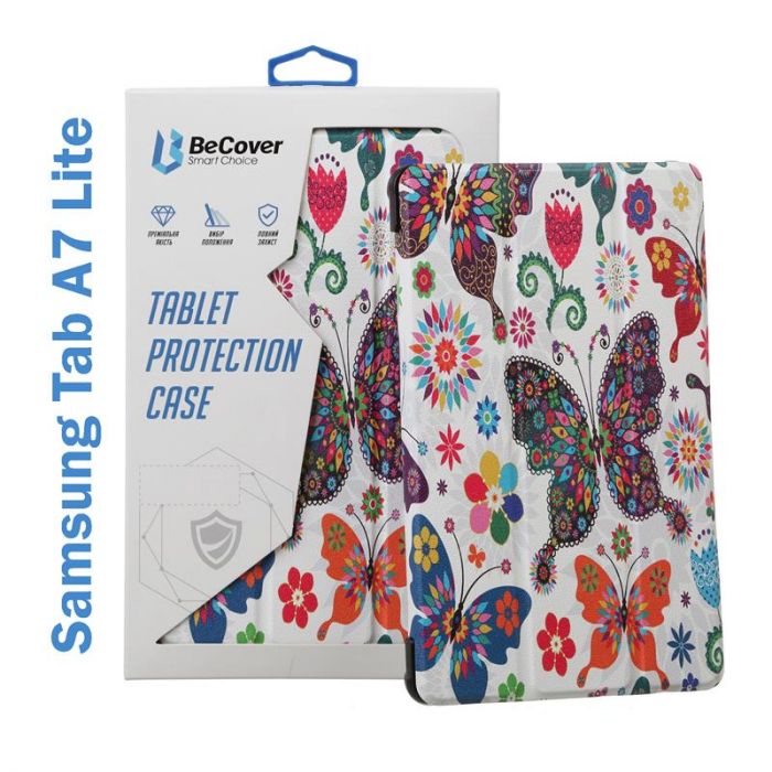 Чохол-книжка BeCover Smart для Samsung Galaxy Tab A7 Lite SM-T220/SM-T225 Butterfly (706466)