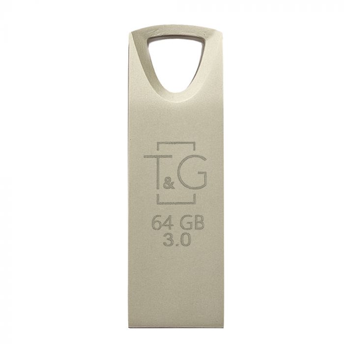Флеш-накопичувач USB3.0 64GB T&G 117 Metal Series Silver (TG117SL-64G3)