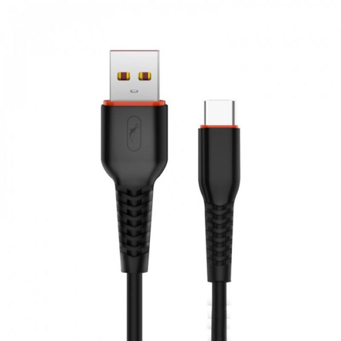 Кабель SkyDolphin S54T Soft USB - USB Type-C (M/M), 1 м, Black (SDUSB-000430)