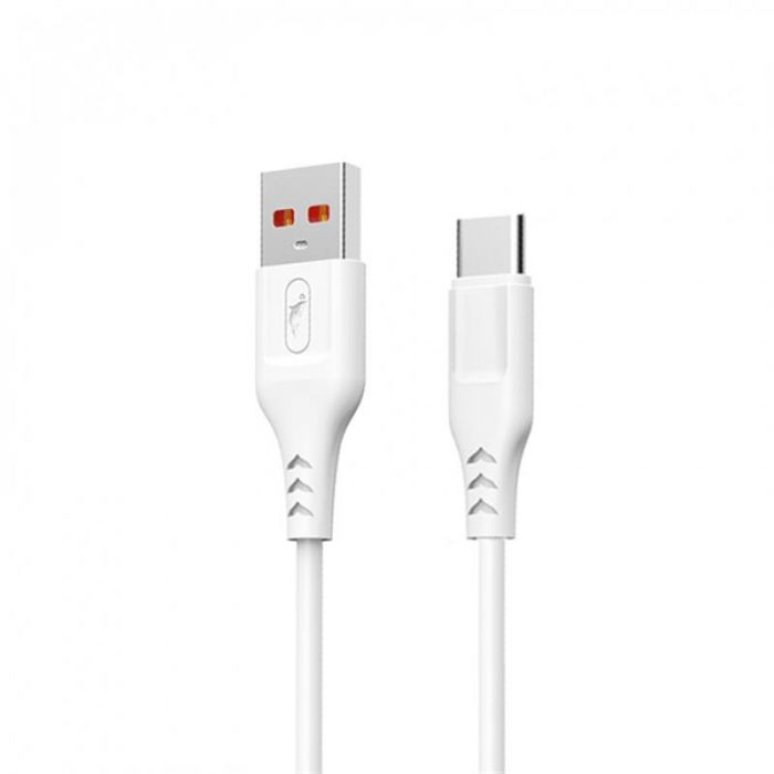 Кабель SkyDolphin S61T USB - USB Type-C (M/M), 1 м, White (SDUSB-000445)