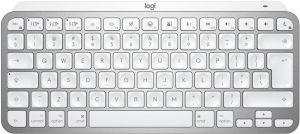 Клавіатура бездротова Logitech MX Keys Mini For Mac Minimalist Wireless Illuminated Pale Grey (920-010526)
