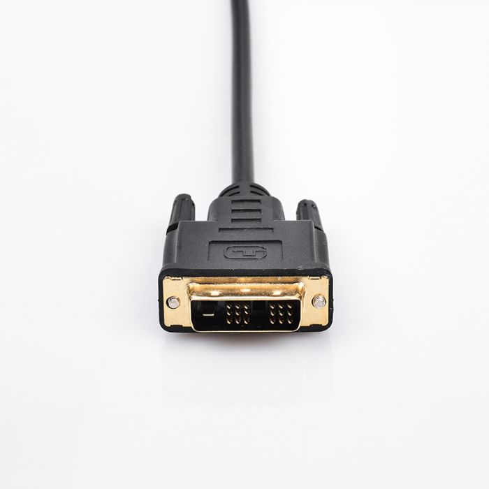 Кабель ProLogix (PR-HDMI-DVI-P-01-30-05m) Premium HDMI-DVI M/M Single Link, 18+1, V1.3, 0,5м