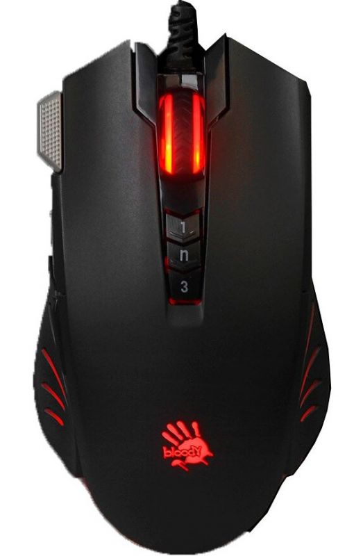 Миша A4Tech V9M Bloody Black Extra Fire Button