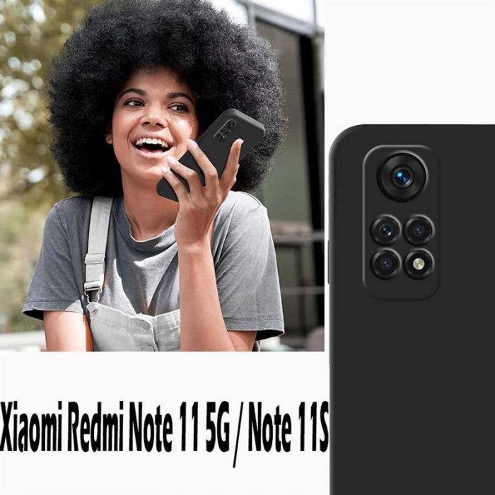 Чохол-накладка BeCover для Xiaomi Redmi Note 11S Black (707630)