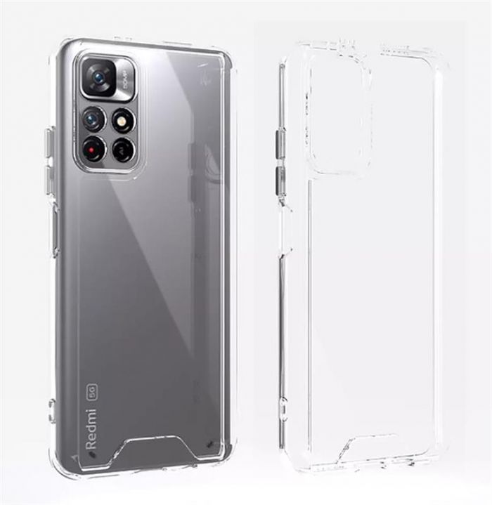 Чохол-накладка BeCover Space Case для Xiaomi Redmi Note 11 4G/Note 11S Transparancy (707811)