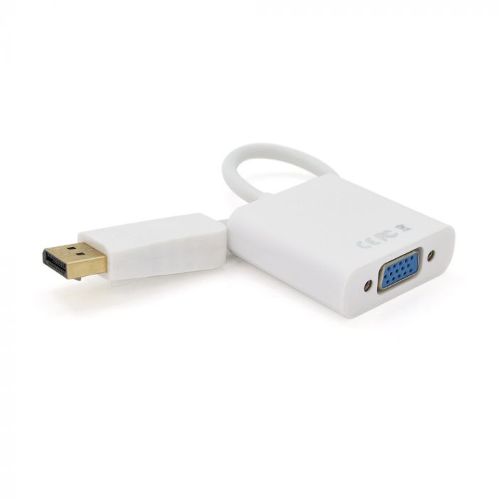 Адаптер Voltronic DisplayPort - VGA, (M/F) 0.3 м, White (YT-C-DP(M)/VGA(F)W/22009)