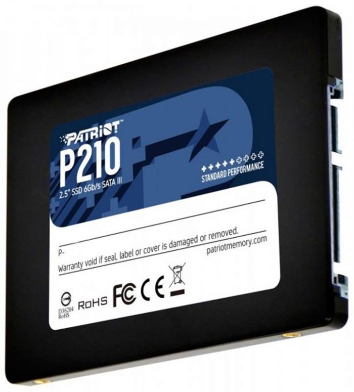 Накопичувач SSD 512GB Patriot P210 2.5" SATAIII TLC (P210S512G25)