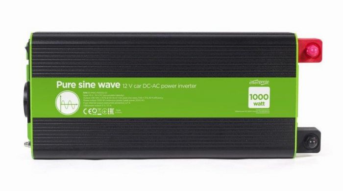 Інвертор напруги EnerGenie EG-PWC-PS1000-01 1000W