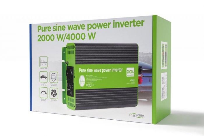 Інвертор напруги EnerGenie EG-PWC-PS2000-01 2000W