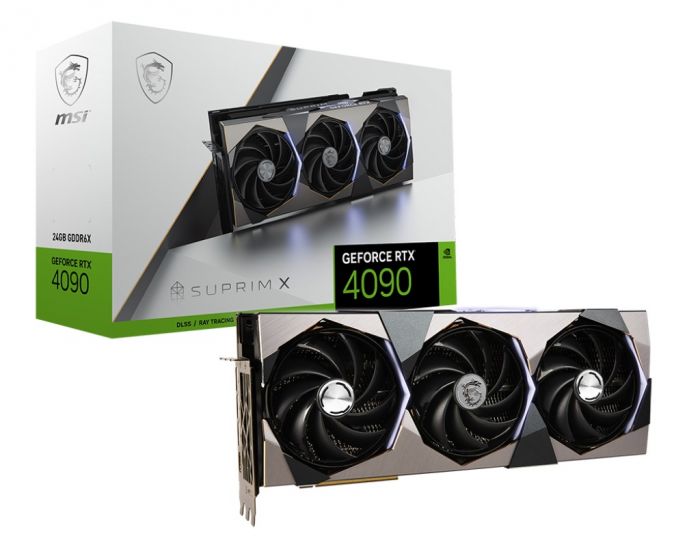 Відеокарта GF RTX 4090 24GB GDDR6X SUPRIM X MSI (GeForce RTX 4090 SUPRIM X 24G)