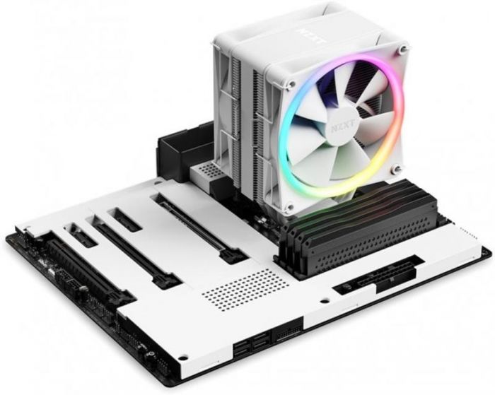 Кулер процесорний NZXT T120 RGB White (RC-TR120-W1)