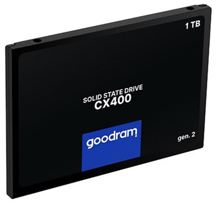 Накопичувач SSD 1ТB Goodram CX400 Gen.2 2.5" SATAIII 3D TLC (SSDPR-CX400-01T-G2)