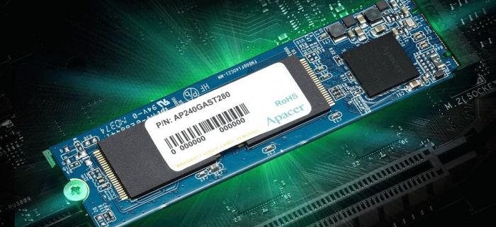 Накопичувач SSD  480GB Apacer AST280 M.2 SATAIII TLC (AP480GAST280-1)