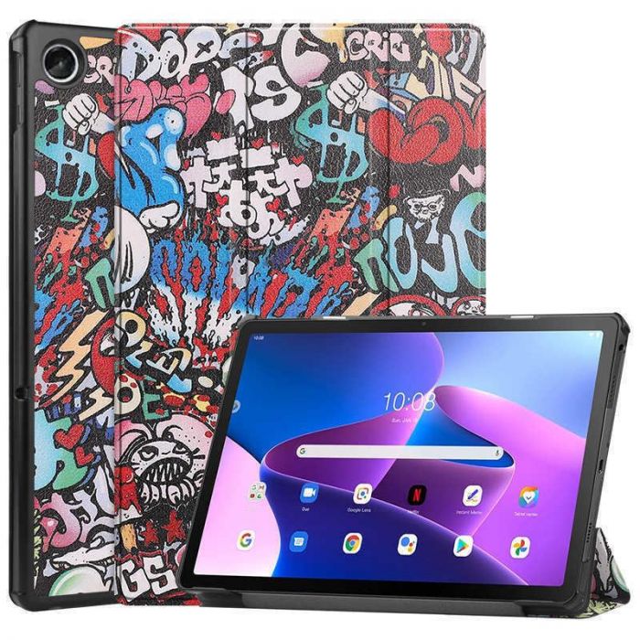 Чохол-книжка BeCover Smart для Lenovo Tab M10 Plus TB-125F (3rd Gen)/K10 Pro TB-226 10.61" Graffiti (708314)