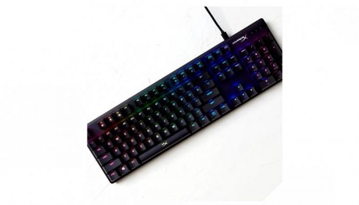 Клавіатура HyperX Alloy Origins Red RGB PBT ENG/RU Black (639N3AA) 