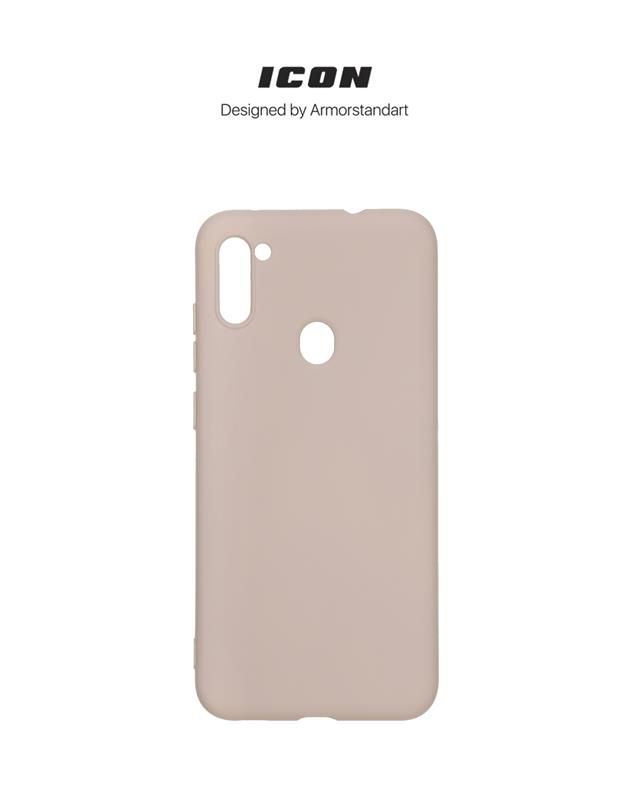 Чохол-накладка Armorstandart Icon для Samsung Galaxy A11 SM-A115/M11 SM-M115 Camera cover Pink Sand (ARM67492)