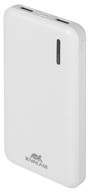 Універсальна мобільна батарея Rivacase Rivapower 10000mAh White (VA2532)