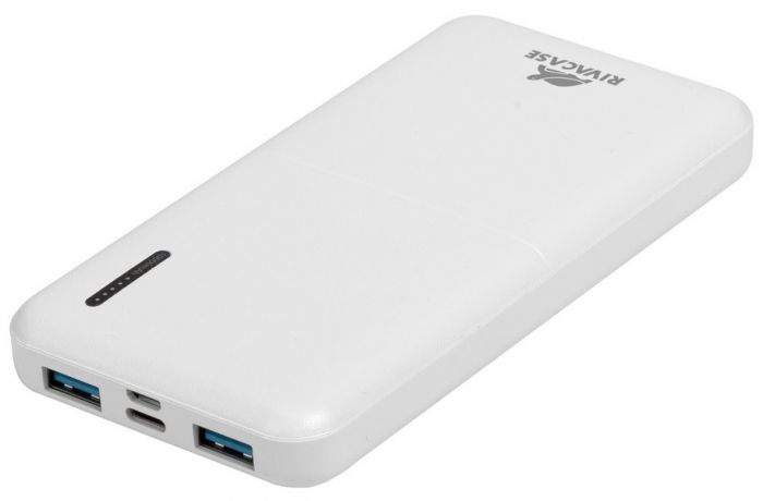 Універсальна мобільна батарея Rivacase Rivapower 10000mAh White (VA2532)