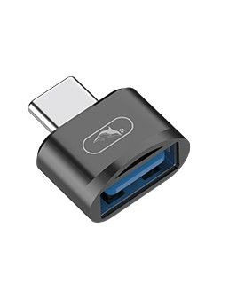 Перехідник SkyDolphin OT05 Mini USB Type-C - USB (M/F) Black (SDADPT-00029)