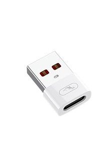 Перехідник SkyDolphin OT08 Mini USB Type-C - USB (F/M), white (SDADPT-00032)