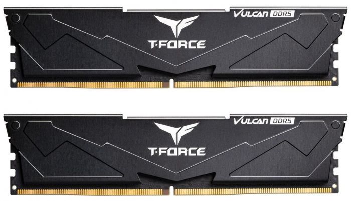 Модуль пам`ятi DDR5 2x16GB/6000 Team T-Force Vulcan Black (FLBD532G6000HC38GDC01)