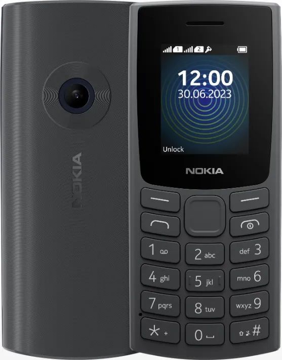 Мобільний телефон Nokia 110 2023 Dual Sim Charcoal