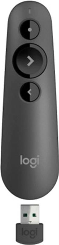 Презентер Logitech R500S Laser Presentation Remote Graphite (910-005843)