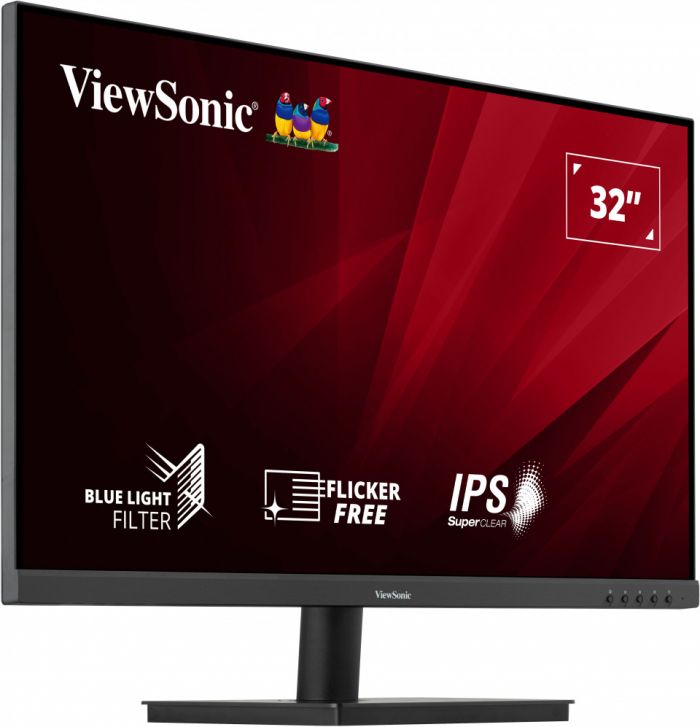 Монітор ViewSonic 31.5" VA3209-MH IPS Black