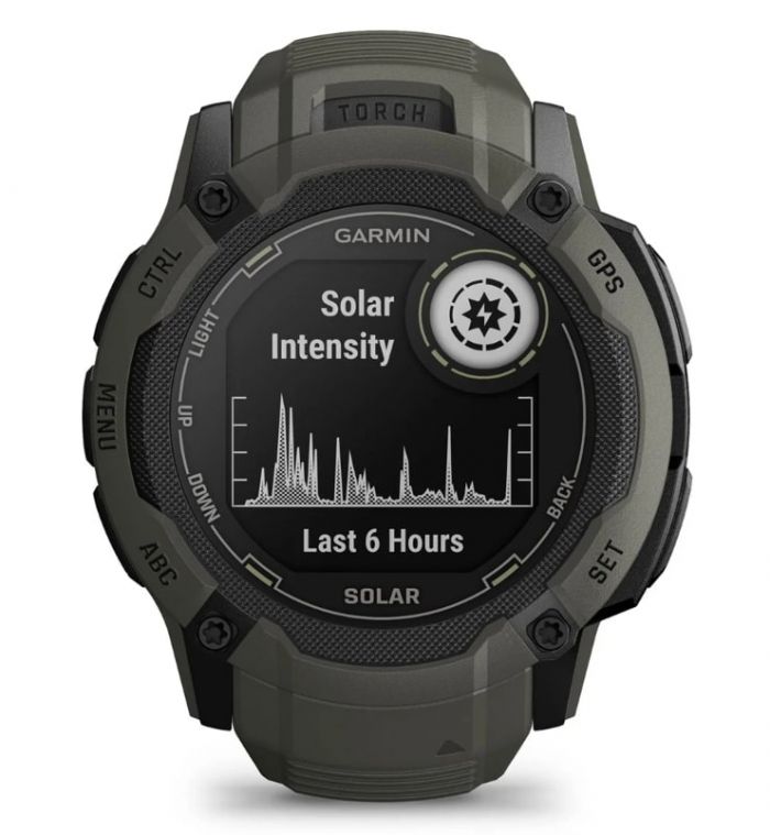 Смарт-годинник Garmin Instinct 2X Solar Moss (010-02805-54)