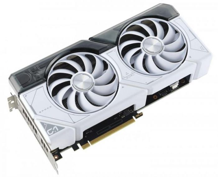 Відеокарта GF RTX 4070 12GB GDDR6X Dual OC White Asus (DUAL-RTX4070-O12G-WHITE)