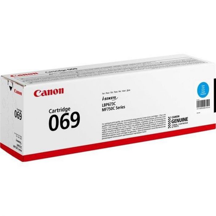 Картридж Canon 069 MF752Cdw/MF754Cdw/LBP673Cdw Cyan (5093C002)