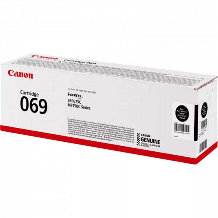 Картридж Canon 069 MF752Cdw/MF754Cdw/LBP673Cdw Black (5094C002)