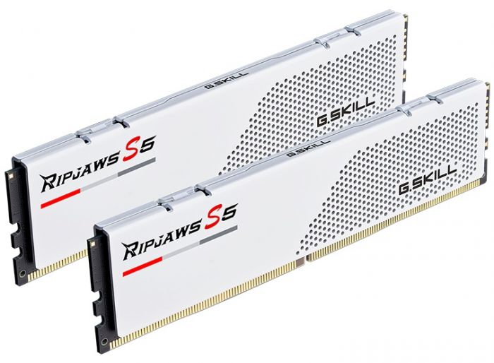 Модуль пам`ятi DDR5 2x16GB/5600 G.Skill Ripjaws S5 White (F5-5600J3036D16GX2-RS5W)