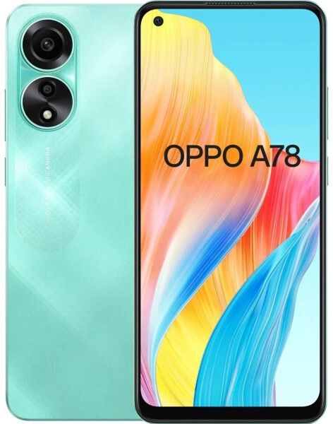 Смартфон Oppo A78 4G 8/256GB Dual Sim Aqua Green