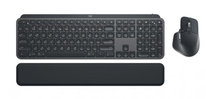 Комплект (клавіатура, миша) бездротовий Logitech MX Keys Combo for Business Graphite US (920-010933)