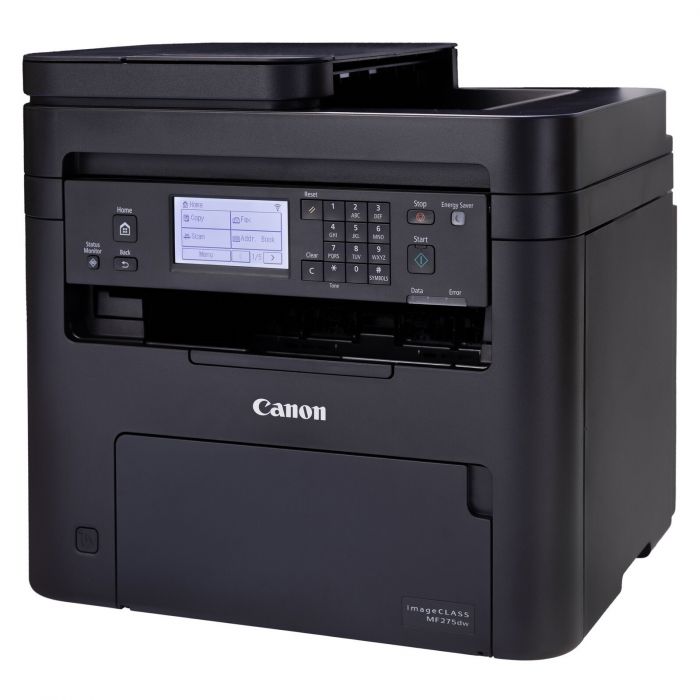 Багатофункціональний пристрій А4 ч/б Canon i-SENSYS MF275dw з Wi-Fi + 2x toner Canon 071H (5621C035)