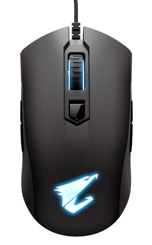 Миша Gigabyte Aorus M4 RGB Black_сборка