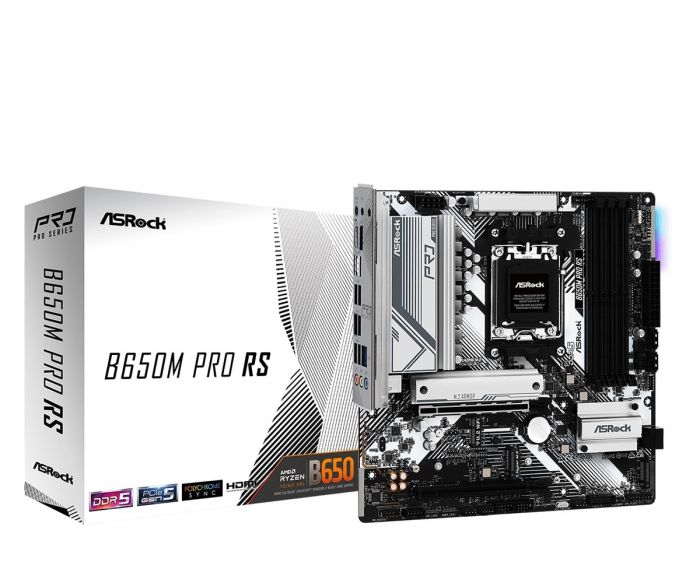 Материнська плата ASRock B650M PRO RS Socket AM5