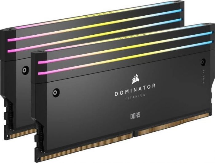 Модуль пам`ятi DDR5 2x16GB/6000 Corsair Dominator Titanium RGB (CMP32GX5M2B6000C30)