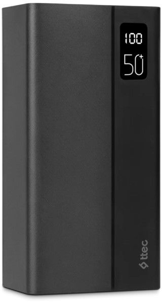 Універсальна мобільна батарея Ttec 50000mAh ReCharger Mega LCD Black (2BB197S)