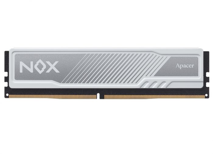 Модуль пам`ятi DDR4 8GB/2666 Apacer NOX White (AH4U08G26C08YMWAA-1)