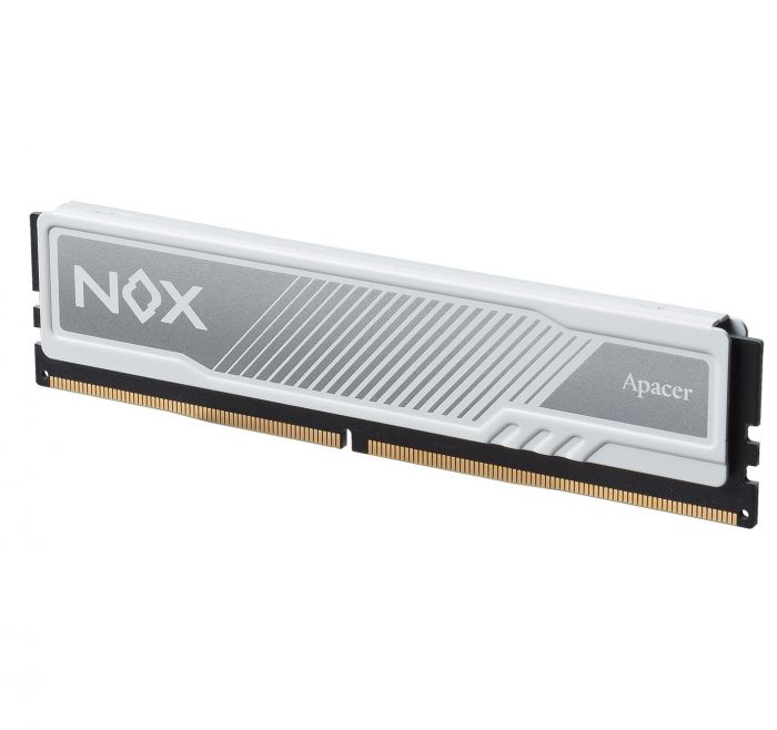 Модуль пам`ятi DDR4 8GB/2666 Apacer NOX White (AH4U08G26C08YMWAA-1)