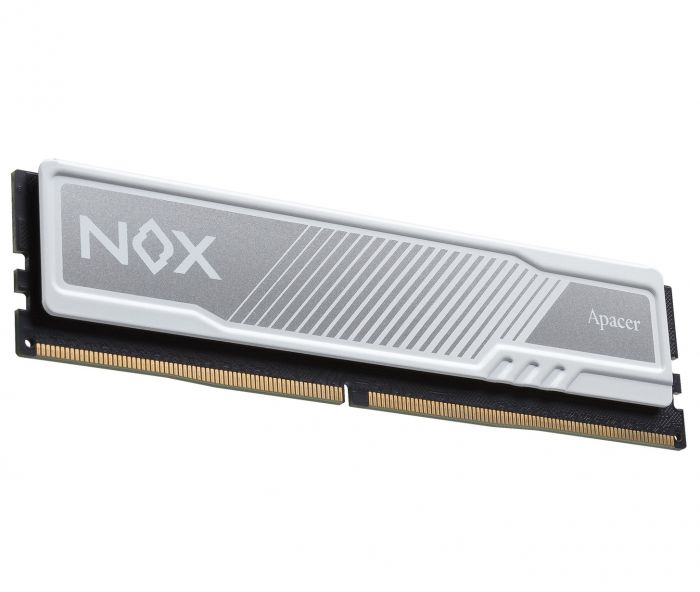 Модуль пам`ятi DDR4 8GB/2666 Apacer NOX White (AH4U08G26C08YMWAA-1)