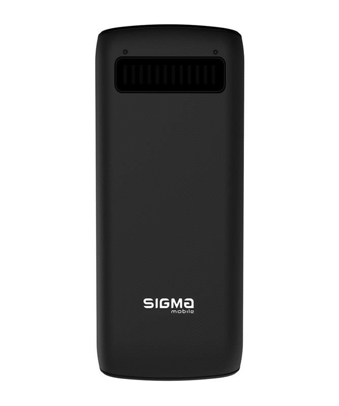 Мобiльний телефон Sigma mobile X-style 34 NRG Type-C Dual Sim Black