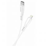 Кабель Foneng X75 USB-C - Lightning (M/M), 1 м, White (X75-CA-TCIP)