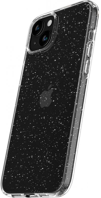 Чохол-накладка Spigen Liquid Crystal Glitter для Apple iPhone 15 Plus Crystal Quartz (ACS06648)