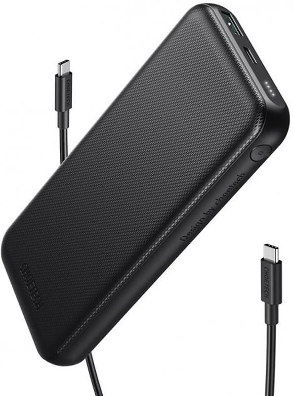 Універсальна мобільна батарея Choetech B627 10000mAh Black (B627-V3-CC-BK)