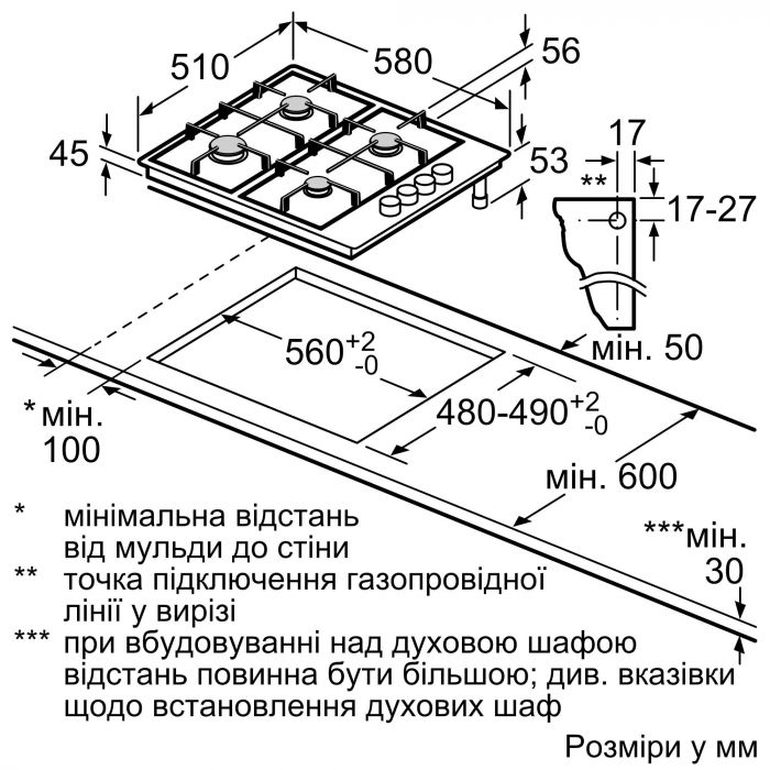 Варильна поверхня Bosch PBH6C5B92R